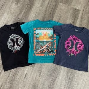 🔴 SOLD *BUNDLE Boys Hurley T-shirts